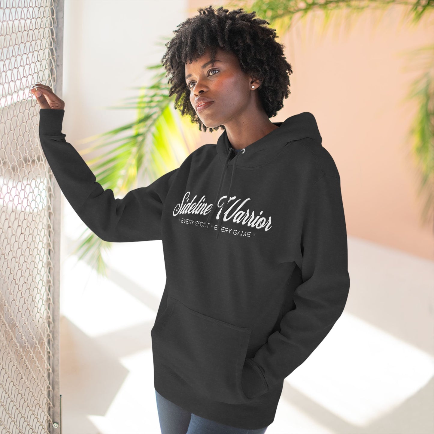 Sideline Warriors Hoodie – Warm & Cozy Sports Mom Pullover for Every Game