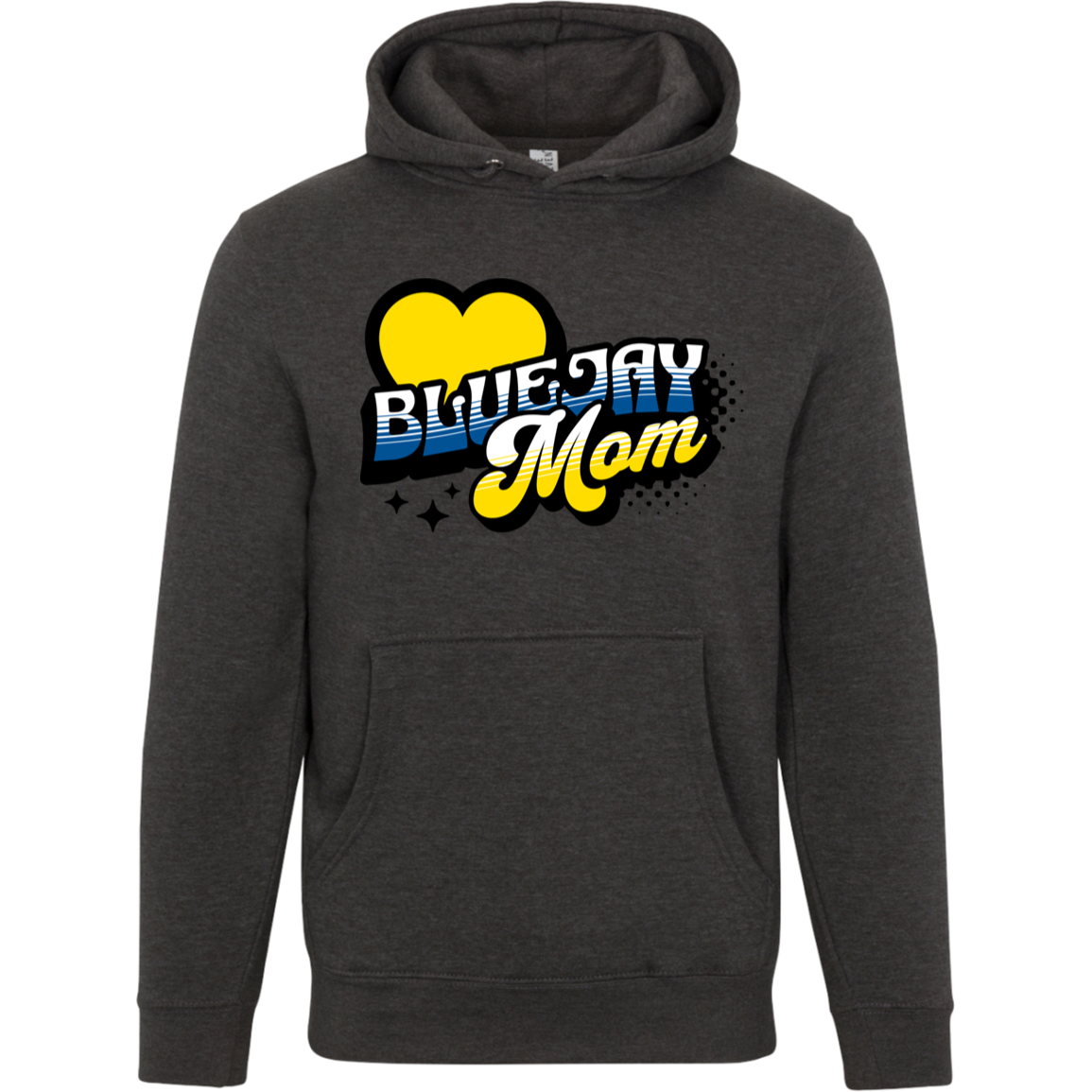 Bluejay Mom Custom Hoodie – Game Day Gear with a Personal Touch
