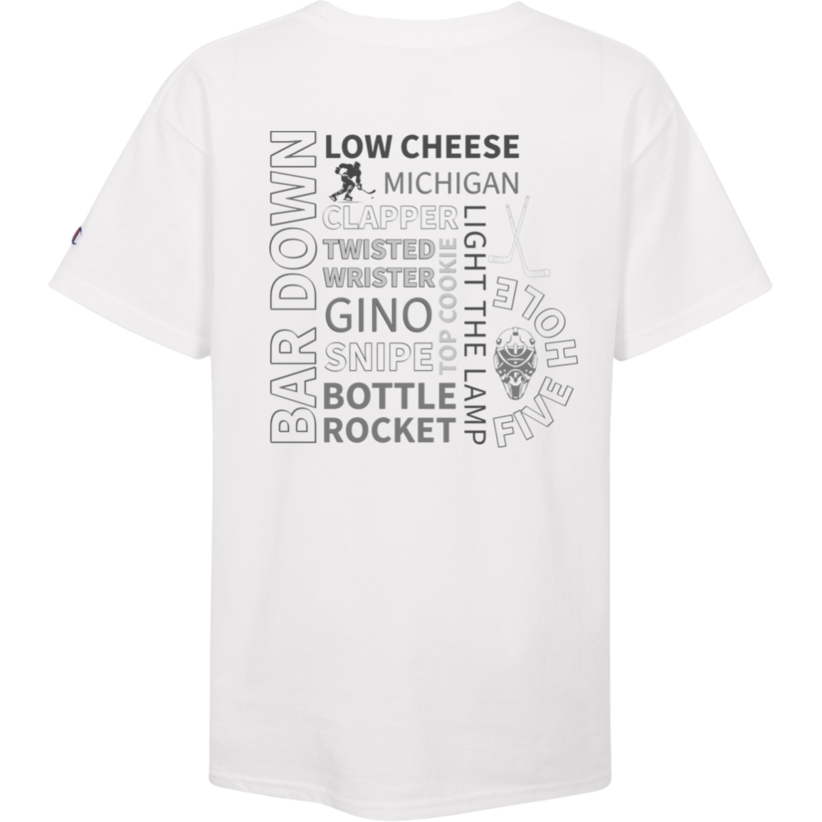 Hockey Sayings T-Shirt - Champion Kids & Adult Tee