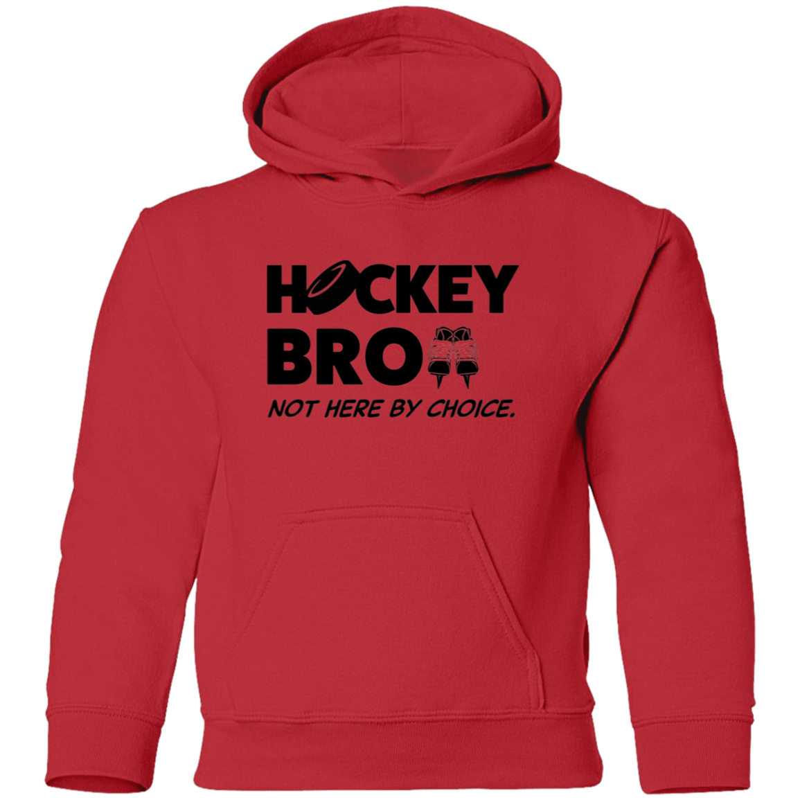 Hockey Bro Hoodie – Funny Youth Pullover for Hockey Brothers