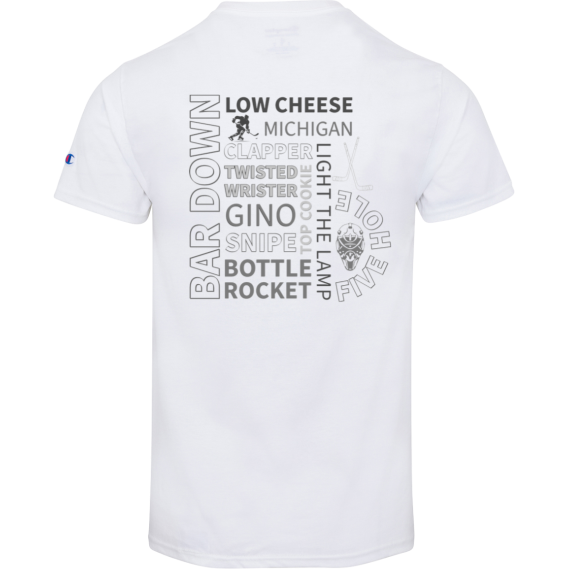 Hockey Sayings T-Shirt - Champion Kids & Adult Tee