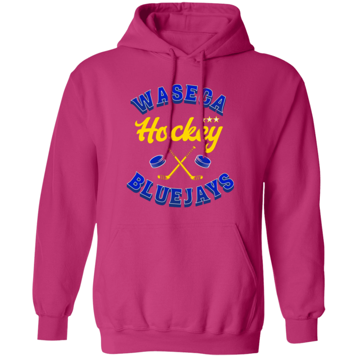 Waseca Bluejays Hockey Hoodie - Youth & Adult Sizes | Team Pride Sweatshirt