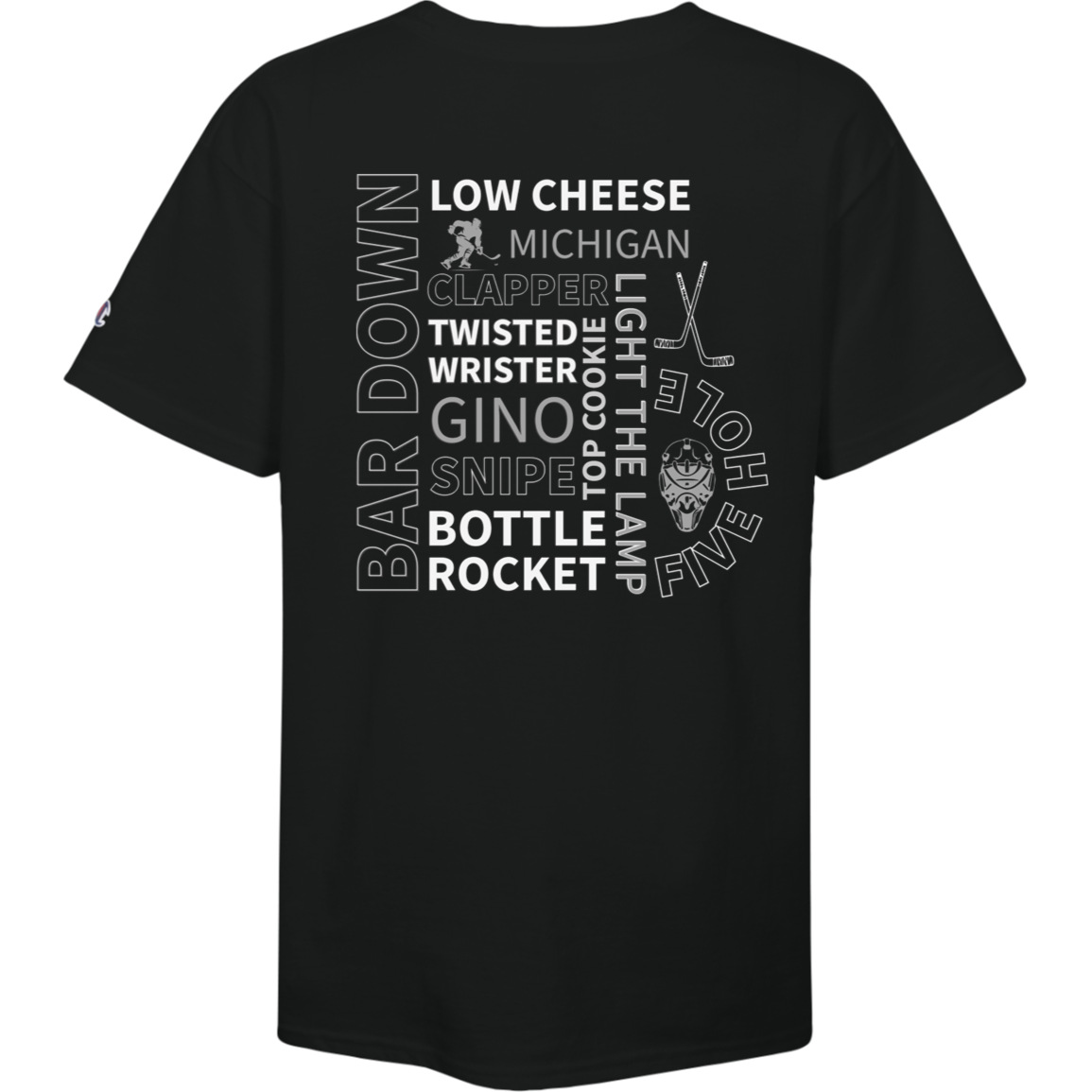 Hockey Sayings T-Shirt - Champion Kids & Adult Tee