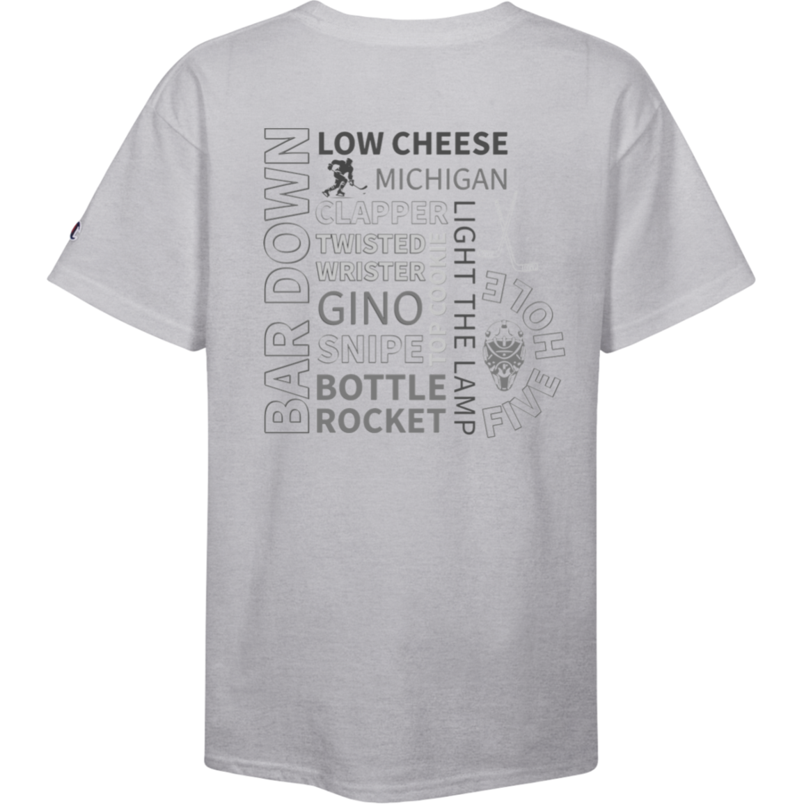 Hockey Sayings T-Shirt - Champion Kids & Adult Tee