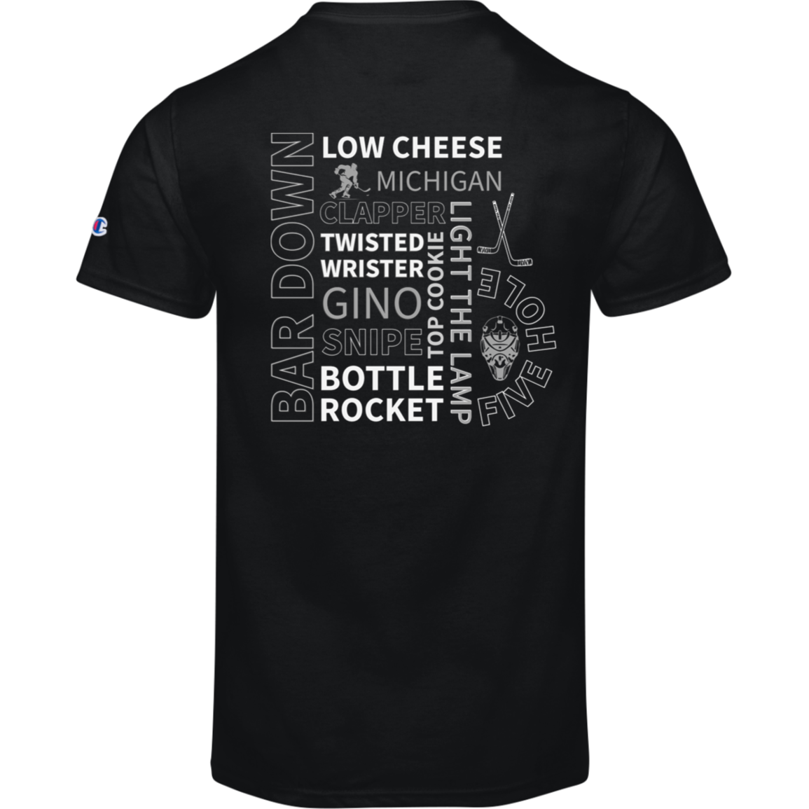 Hockey Sayings T-Shirt - Champion Kids & Adult Tee