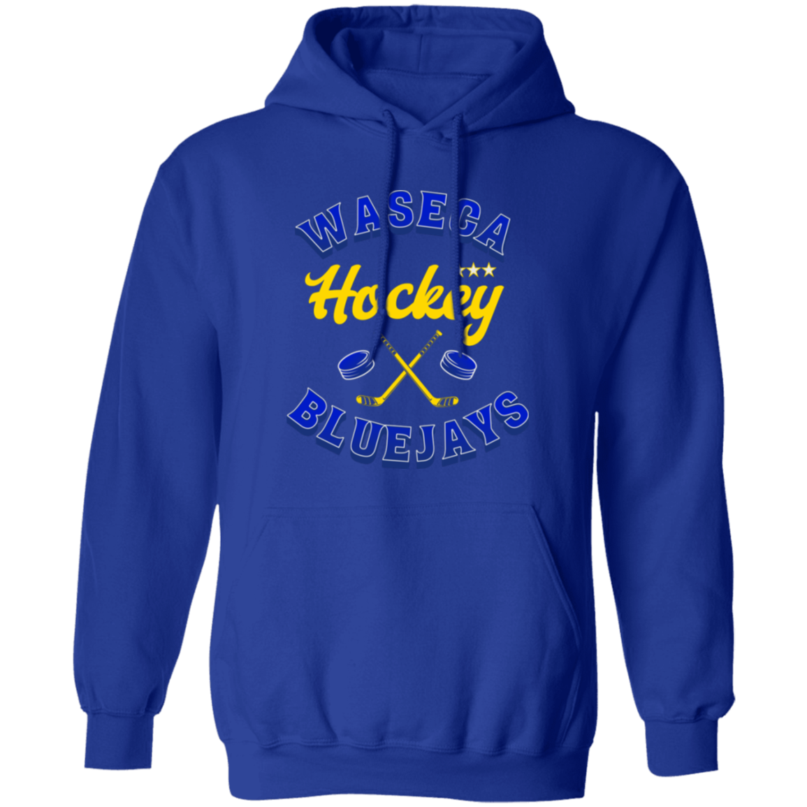 Waseca Bluejays Hockey Hoodie - Youth & Adult Sizes | Team Pride Sweatshirt