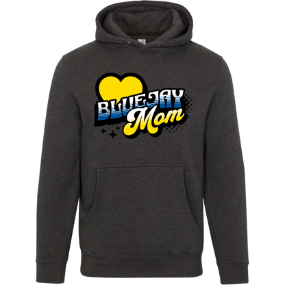 Bluejay Mom Custom Hoodie – Game Day Gear with a Personal Touch