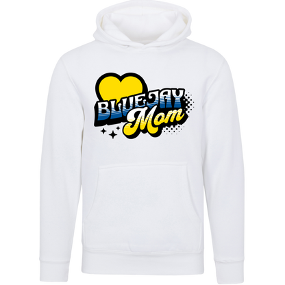 Bluejay Mom Custom Hoodie – Game Day Gear with a Personal Touch