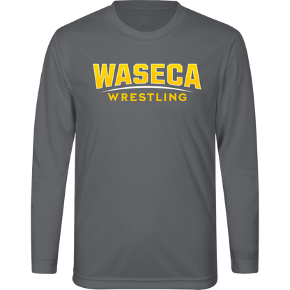 Waseca Wrestling Long Sleeve Tee – Available in Youth & Adult Sizes