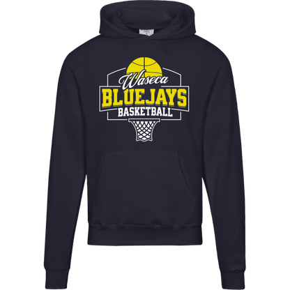 Waseca Bluejays Basketball Hoodie – Champion Powerblend