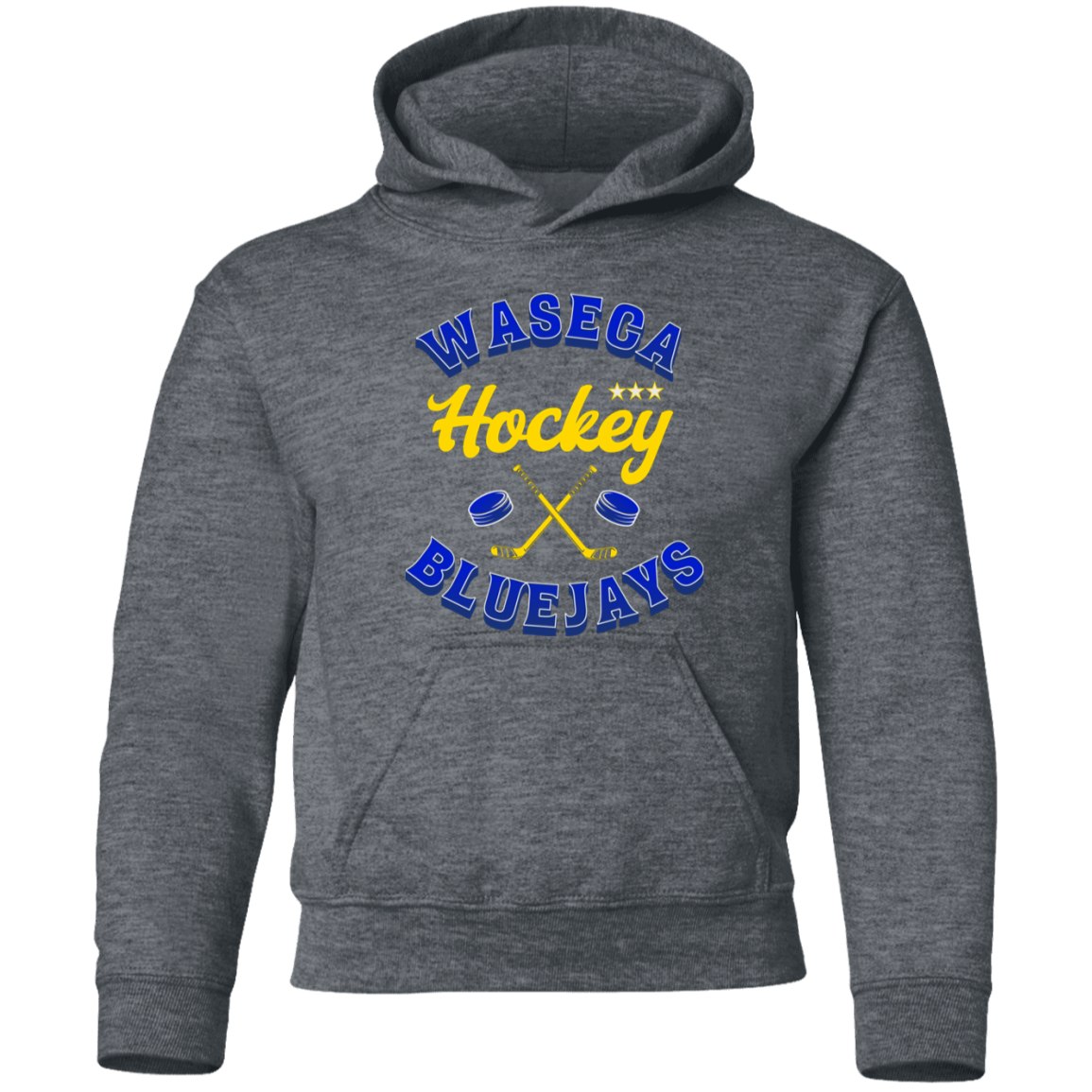 Waseca Bluejays Hockey Hoodie - Youth & Adult Sizes | Team Pride Sweatshirt