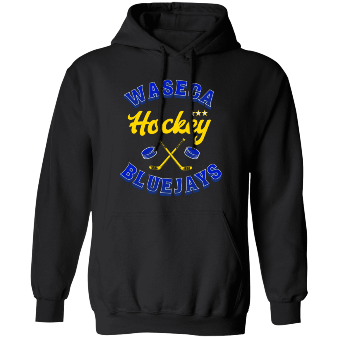 Waseca Bluejays Hockey Hoodie - Youth & Adult Sizes | Team Pride Sweatshirt