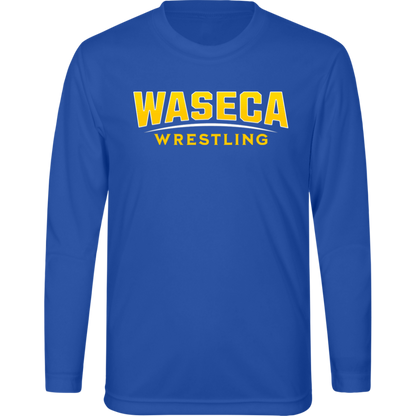 Waseca Wrestling Long Sleeve Tee – Available in Youth & Adult Sizes