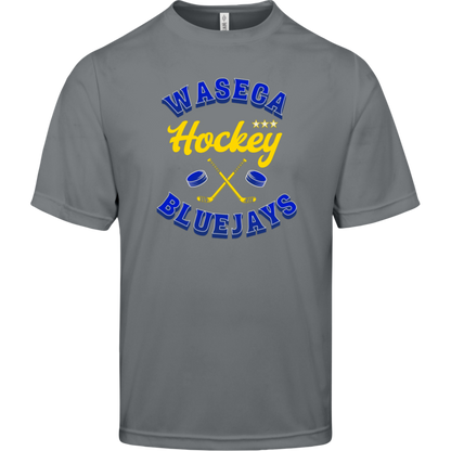 Waseca Bluejays Hockey T-Shirt - Youth & Adult Sizes | Performance Tee