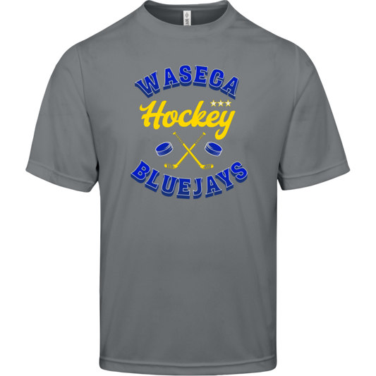 Waseca Bluejays Hockey T-Shirt - Youth & Adult Sizes | Performance Tee