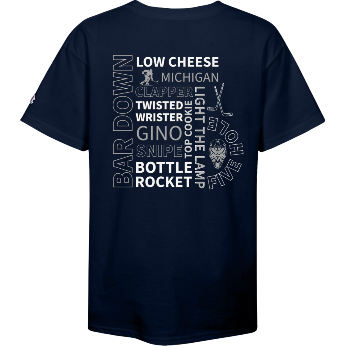 Hockey Sayings T-Shirt - Champion Kids & Adult Tee