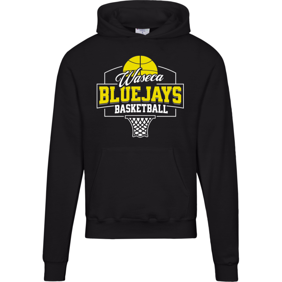 Waseca Bluejays Basketball Hoodie – Champion Powerblend