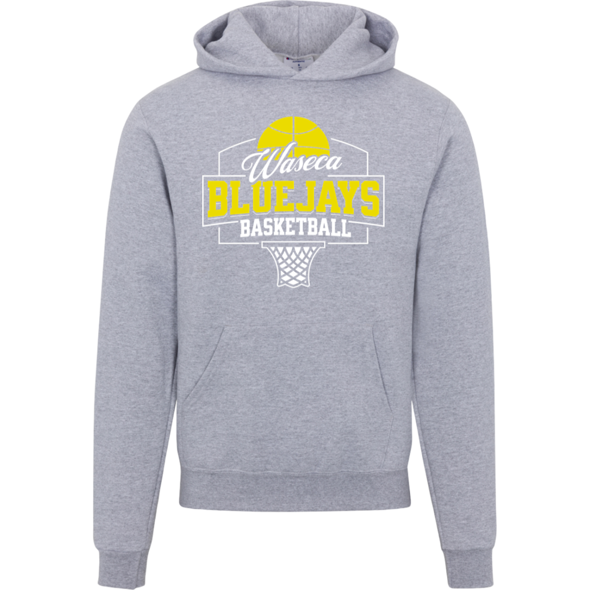 Waseca Bluejays Basketball Hoodie – Champion Powerblend