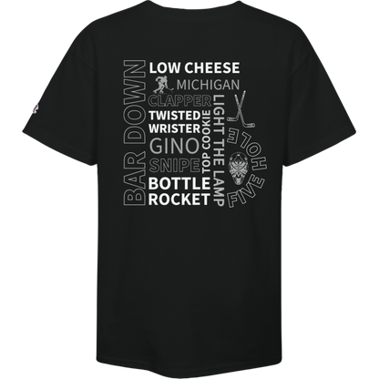 Hockey Sayings T-Shirt - Champion Kids & Adult Tee