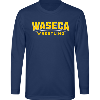 Waseca Wrestling Long Sleeve Tee – Available in Youth & Adult Sizes